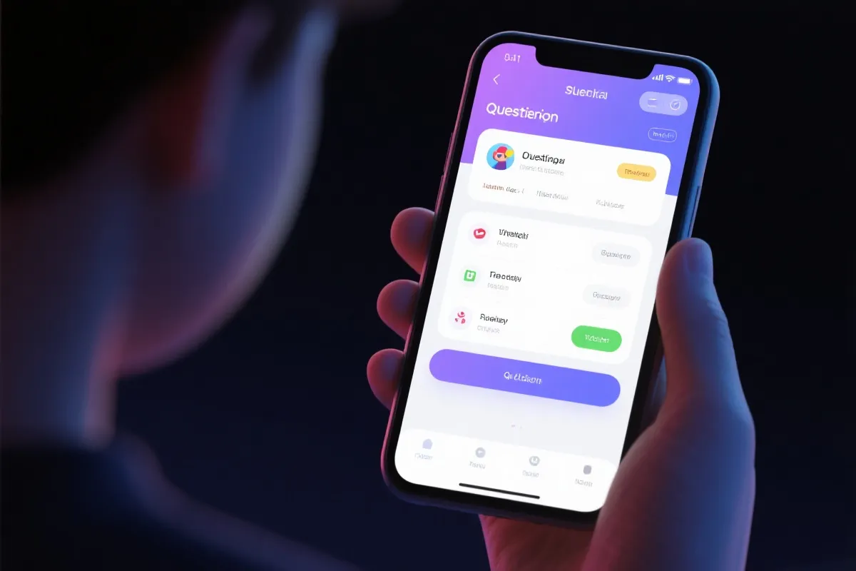 移动端界面示意